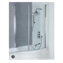 Porte de douche en acrylique de haute qualité avec un bon prix